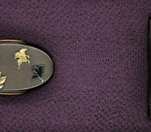 Fuchigasira[Hogen Yasuchika Mure-chidori-zu-Fuchigashira][N.B.T.H.K] Tokubetsu Hozon Tosogu