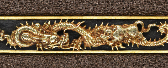 Kozuka[Mumei Goto(Early Edo period) Ryuko-zu-Kozuka] [N.B.T.H.K] Hozon Tosogu